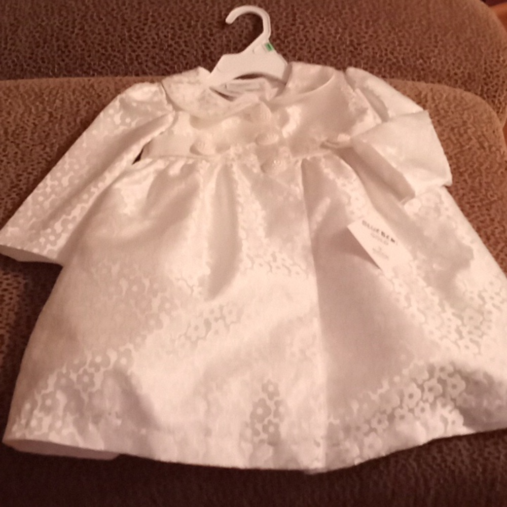 Girls 2T toddler dress with matching coat